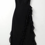 Elavira | Elegantní Maxi Šaty s Volány